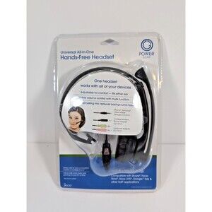 Telephone Headset Noise Cancelling With Mic For VOIP Phone Landline Computer